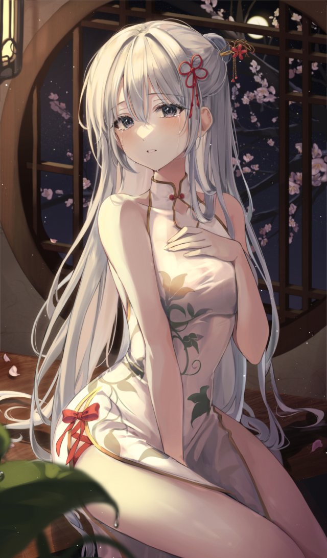 【二次】チャイナ服・チャイナドレスを着た女の子の画像　その１６